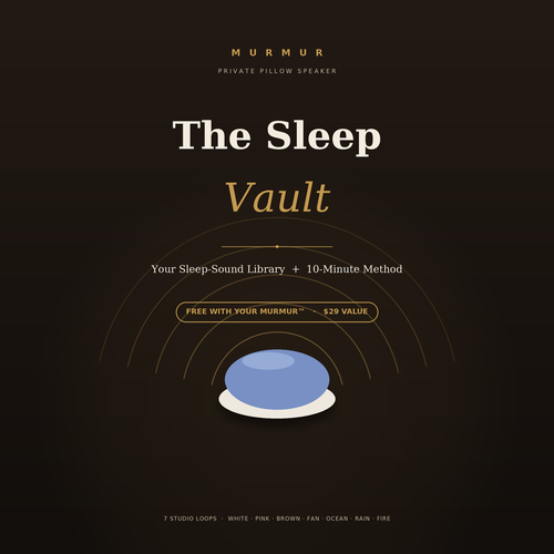 Murmur Sleep Vault — Sleep-Sound Library + 10-Minute Method